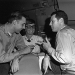 Capt. John Borling, USAF, POW 6/1/1966 to 2/12/1973 (left)